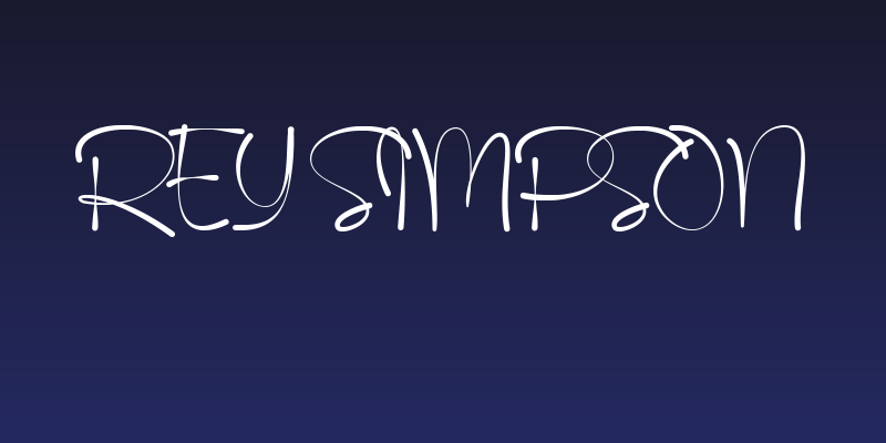 Rey Simpson Social Header