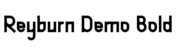 Reyburn Demo Bold  Frei Schriftart Herunterladen