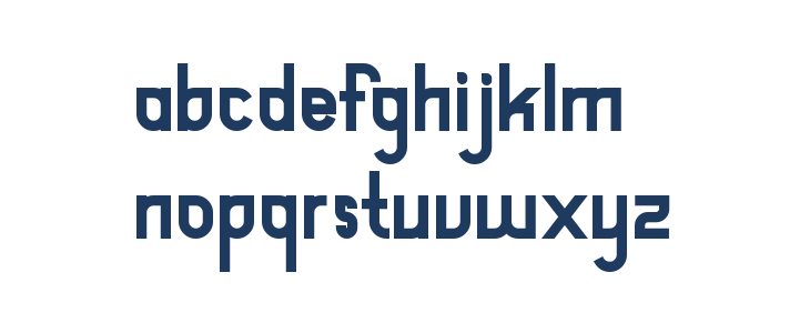 Reyburn Demo Bold Lowercase