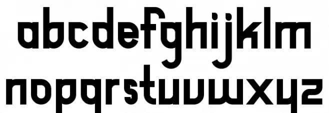 Reyburn Demo Bold Шрифта строчной