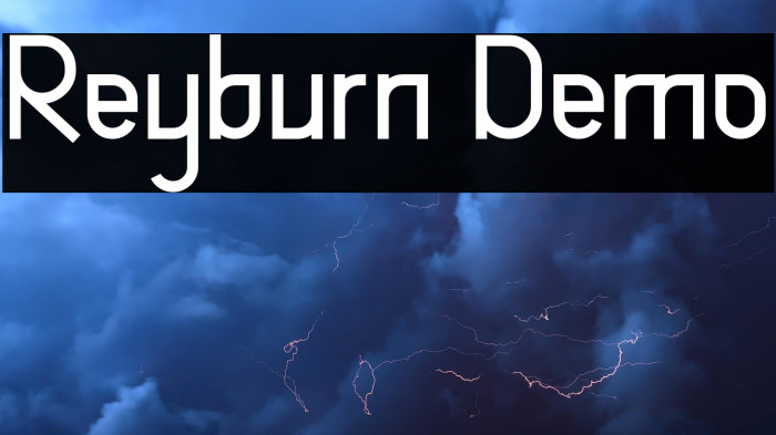 Reyburn Demo Example 1