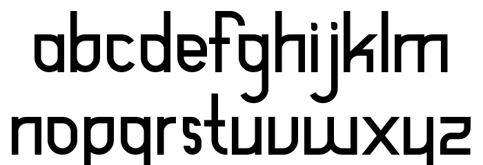 Reyburn Demo Font LOWERCASE