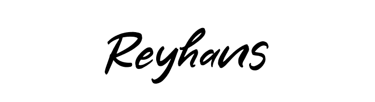 Reyhans  Frei Schriftart Herunterladen