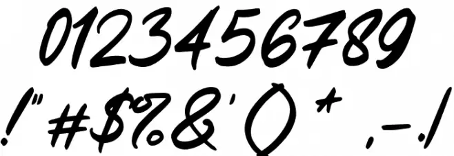 Reyhans Font OTHER CHARS