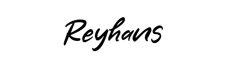Reyhans  Frei Schriftart Herunterladen