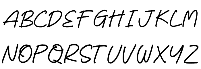 Reyhart Sejenack Font UPPERCASE