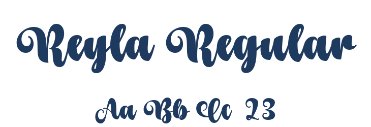 Reyla Regular Font Preview