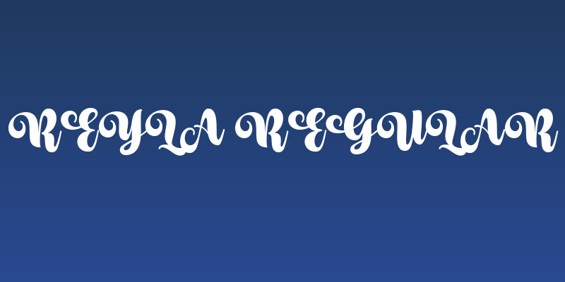 Reyla Regular Social Header