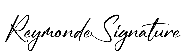 Reymonde Signature  لخطوط تنزيل