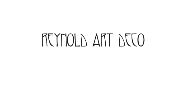 Reynold Art Deco Logo