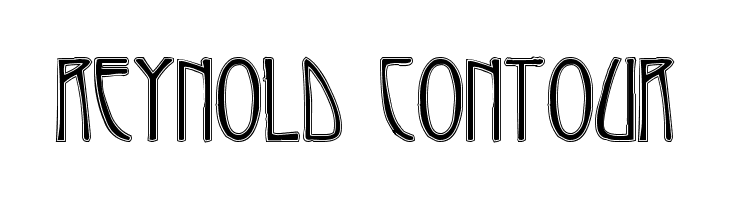 Reynold Contour  Fuentes Gratis Descargar