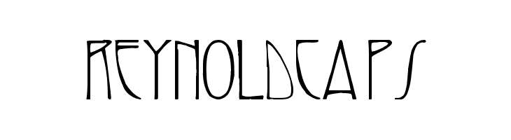ReynoldCaps  免费字体下载