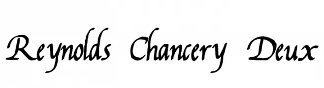Reynolds Chancery Deux  免费字体下载