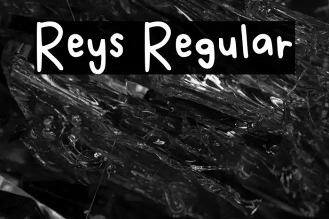 Reys Regular Font examples