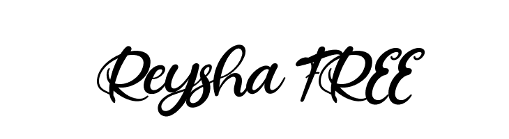 Reysha FREE  नि: शुल्क फ़ॉन्ट्स डाउनलोड