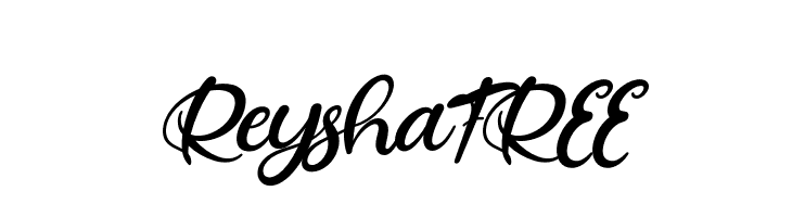 ReyshaFREE  フリーフォントのダウンロード