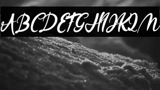 ReyshaFREE Font examples