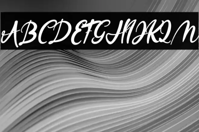 ReyshaFREE Font examples