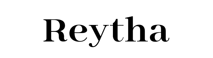 Reytha  Descarca Fonturi Gratis