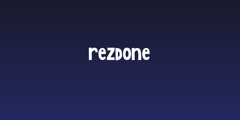 Rezdone Social Header