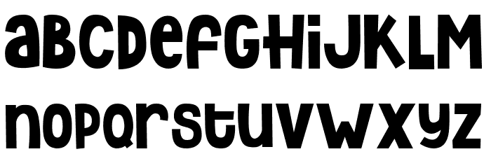 Rezdone Font LOWERCASE