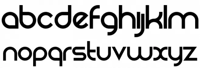 Rezland Logotype Font خط أحرف صغيرة