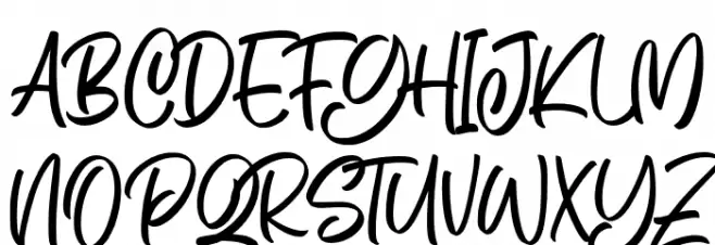 Rezpector Schriftart Groß