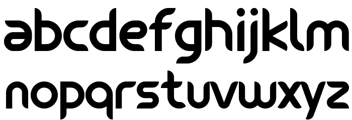 reGermany2006 Schriftart Kleinbuchstaben