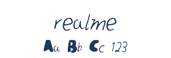 realme Font Preview