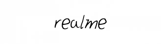 realme Schriftart