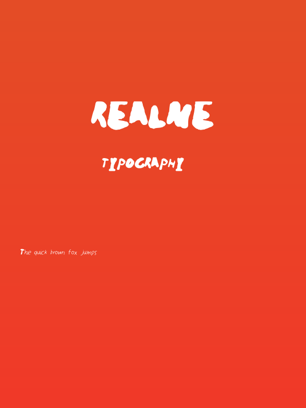 realme Poster
