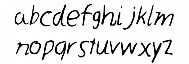 realme Schriftart Kleinbuchstaben