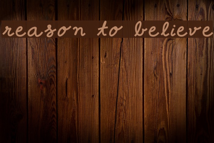 reason to believe Example 1