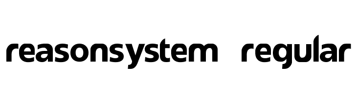 reasonSystem Regular  Descarca Fonturi Gratis