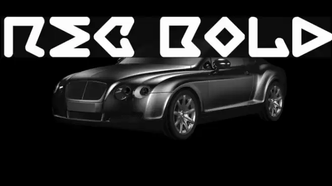 rec Bold Font examples