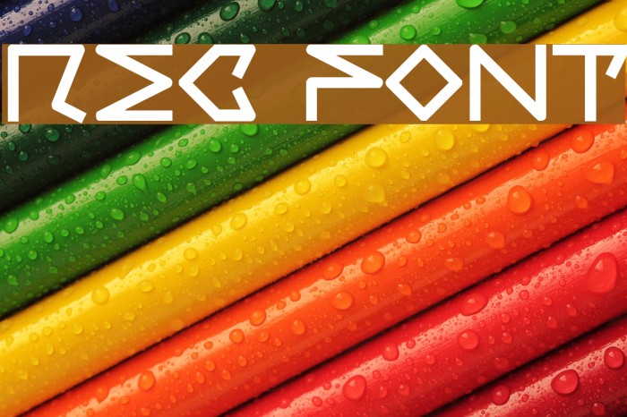 rec Font examples