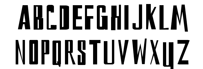 reckoning Font LOWERCASE