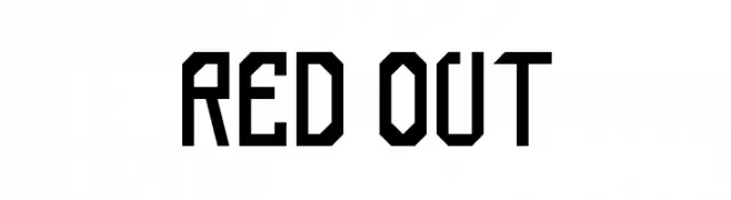 red out  Fuentes Gratis Descargar