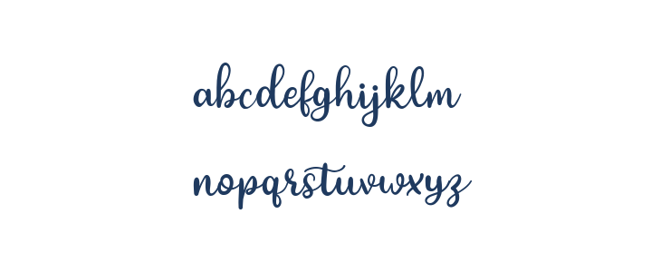 red rose Regular Lowercase