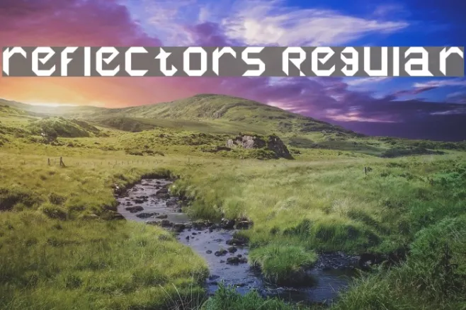 reflectors Regular Example 1