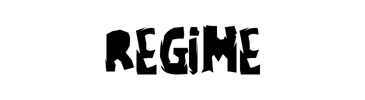 regime  Frei Schriftart Herunterladen