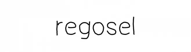 regosel  تنزيل الخطوط