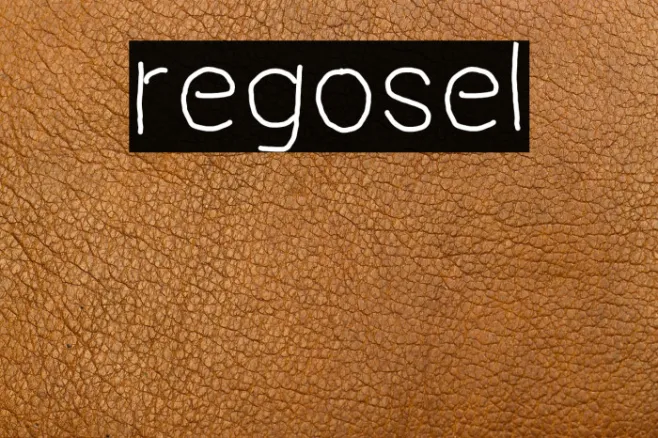 regosel Example 3