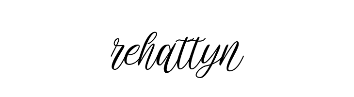 rehattyn  Скачать бесплатные шрифты