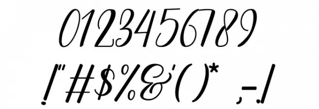 rehattyn Font OTHER CHARS