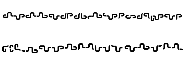 release me Font LOWERCASE