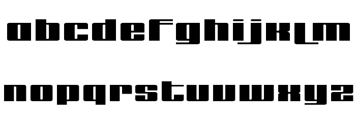 remakeoffabulous3 Bold Schriftart Kleinbuchstaben