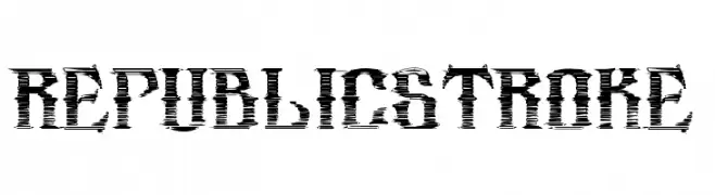 republic_stroke  baixar fontes gratis