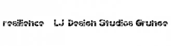 resilience - LJ-Design Studios Grunge  नि: शुल्क फ़ॉन्ट्स डाउनलोड
