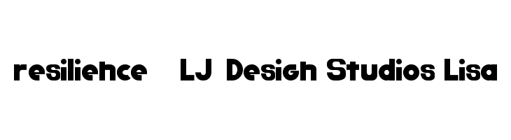 resilience - LJ-Design Studios Lisa  नि: शुल्क फ़ॉन्ट्स डाउनलोड